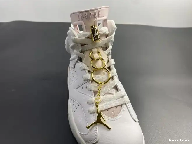 Rep TBK Retro Gold Jordan Hoops Air (W) 6 DH9696-100 0412
